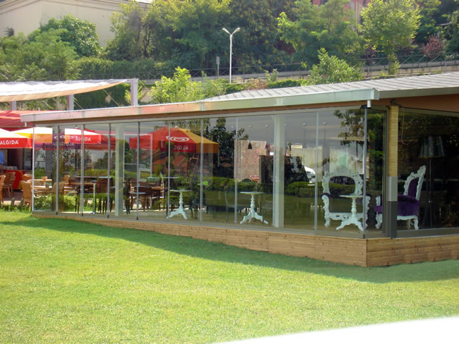 Single Glass Partition Vogline
