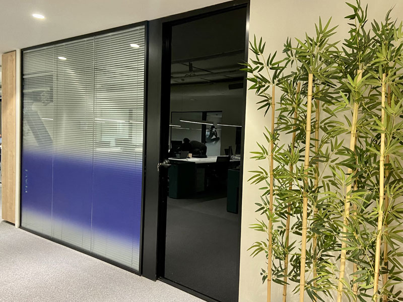 Single Glass Partition Vogline