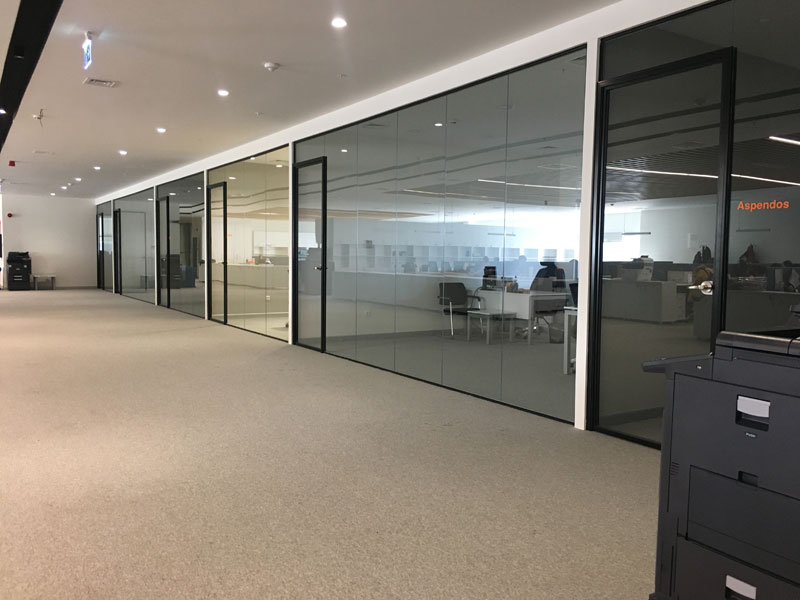 Single Glass Partition Vogline